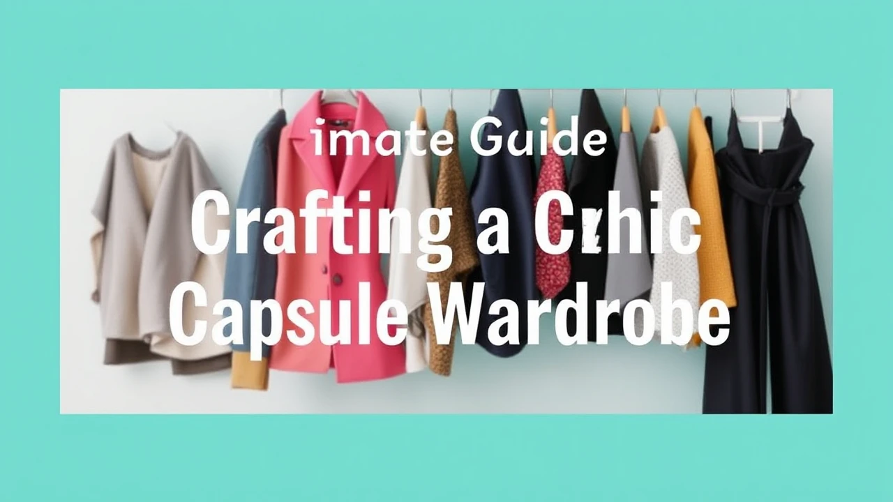 The Ultimate Guide on Crafting a Chic Capsule Wardrobe