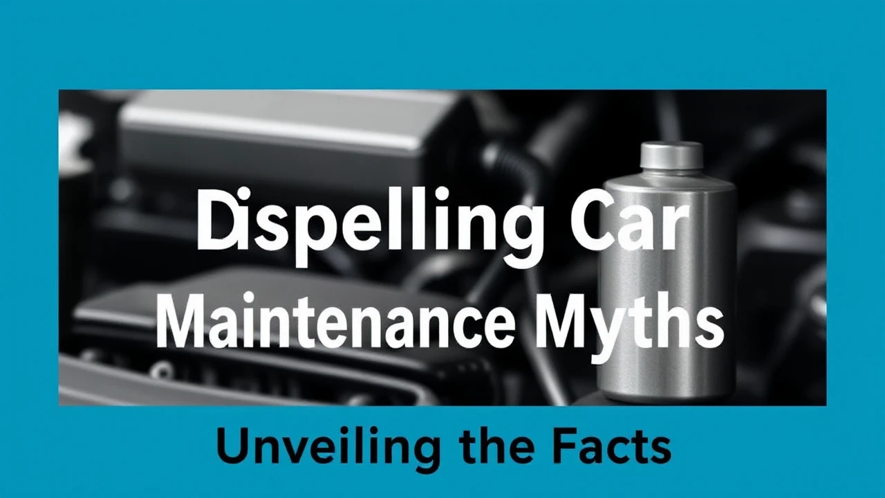 Unveiling the Facts: Dispelling Car Maintenance Myths