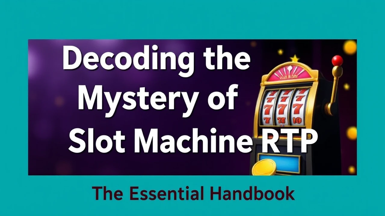 Decoding the Mystery of Slot Machine RTP: The Essential Handbook