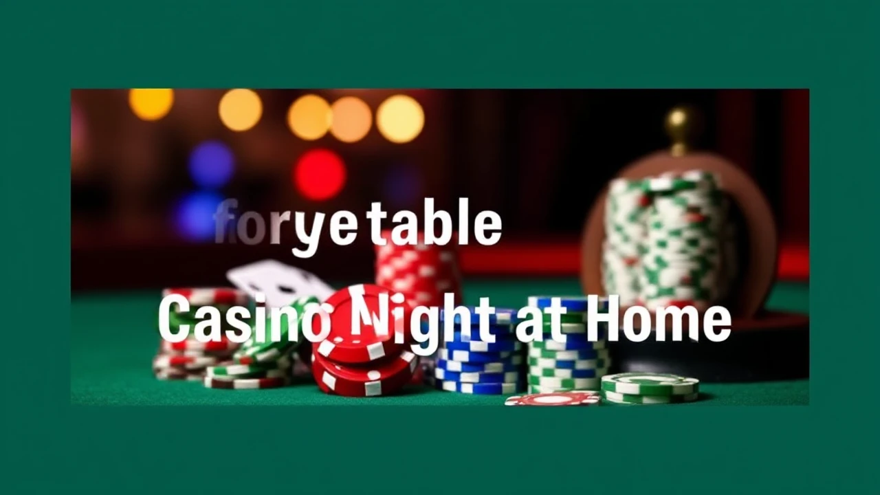 Throwing a Unforgettable Casino Night at Home