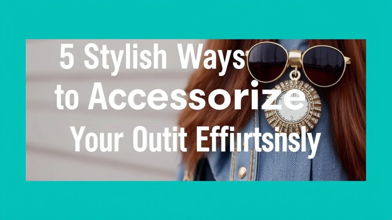 5 Stylish Ways to Accessorize Your Outfit Effortlessly