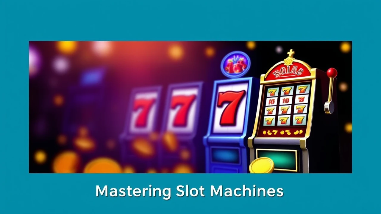 Mastering Slot Machines: Key Tips for Newbies