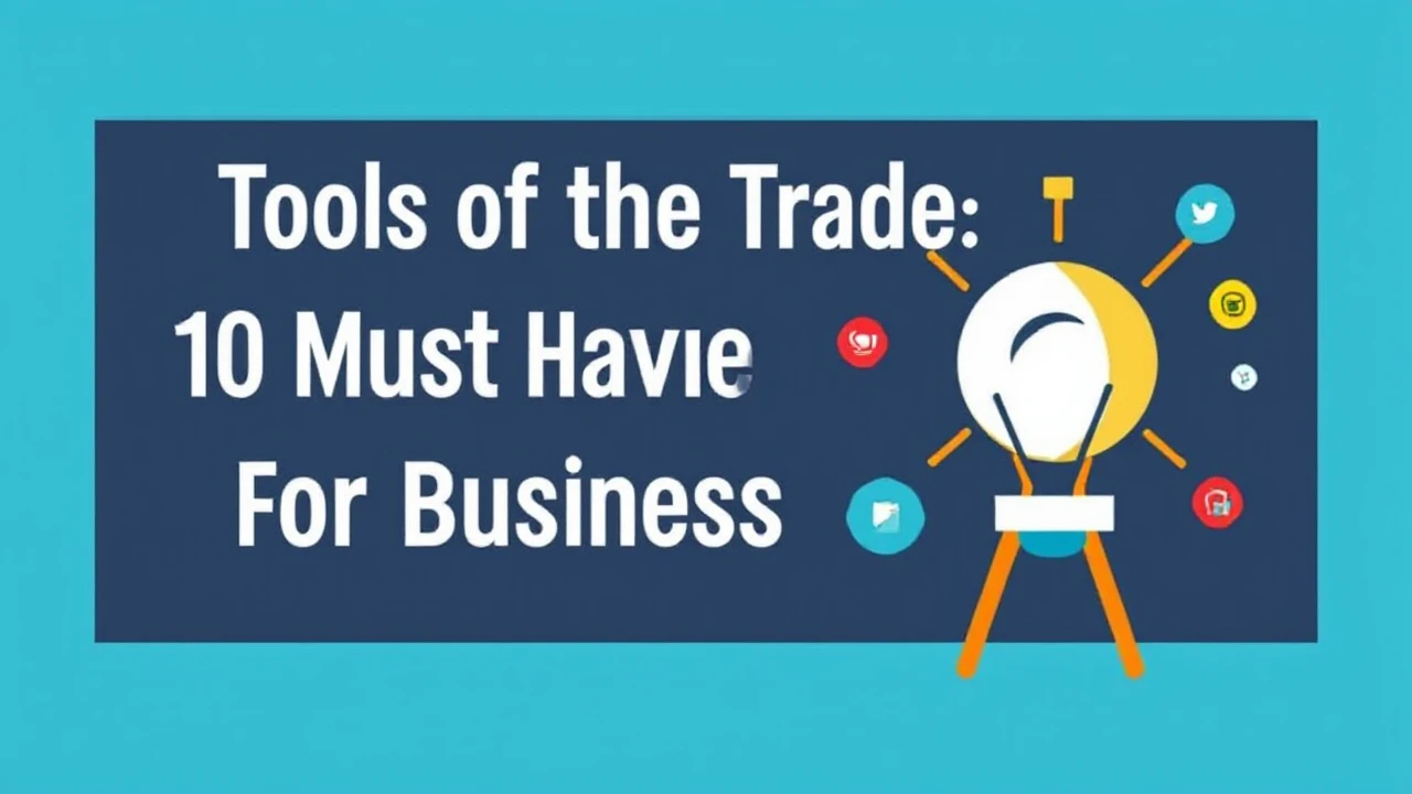 Tools of the Trade: 10 Must-Have Resources for Business Owners