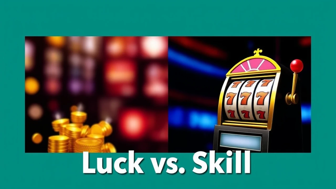 Luck vs. Skill: Delving into the Debate on Winning at Casino Slots