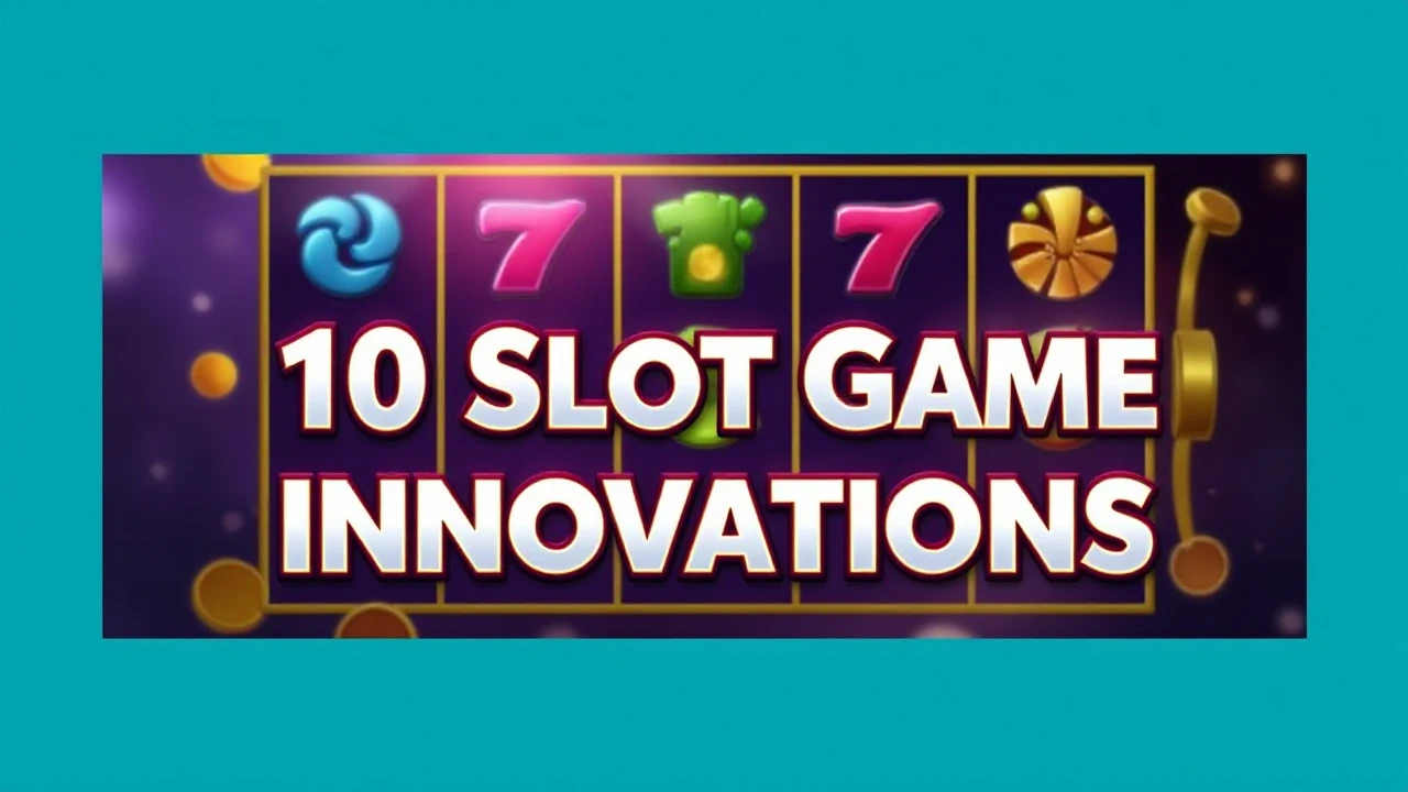 Shaping the Industry: 10 Slot Game Innovations