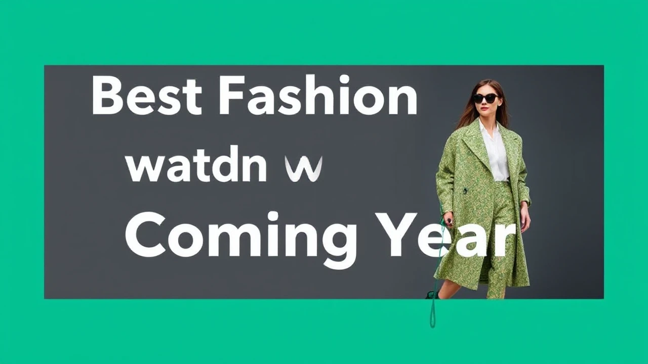 Best Fashion Trends to Watch Out for in the Coming Year