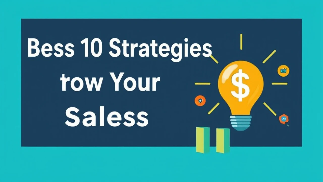 Best 10 Strategies to Grow Your Business Sales Revenue