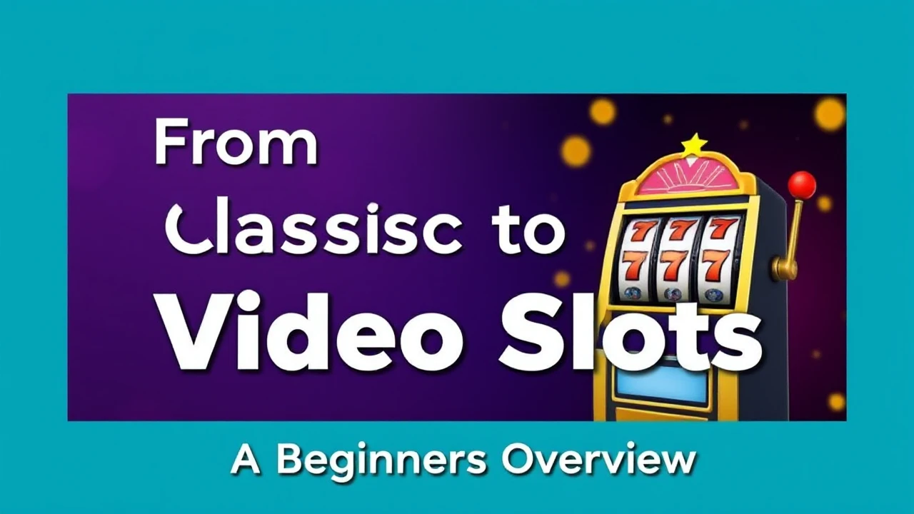 From Classic to Video Slots: A Beginner's Overview