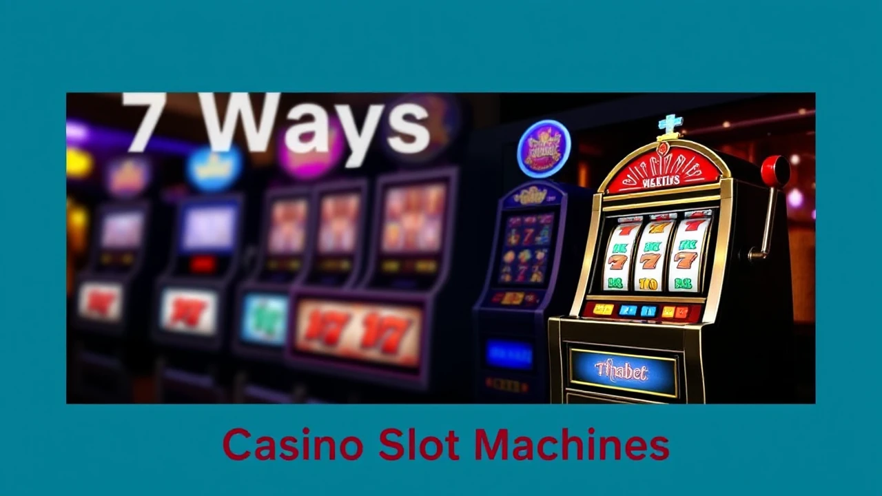 7 Ways to Maximize Your Wins on Casino Slot Machines