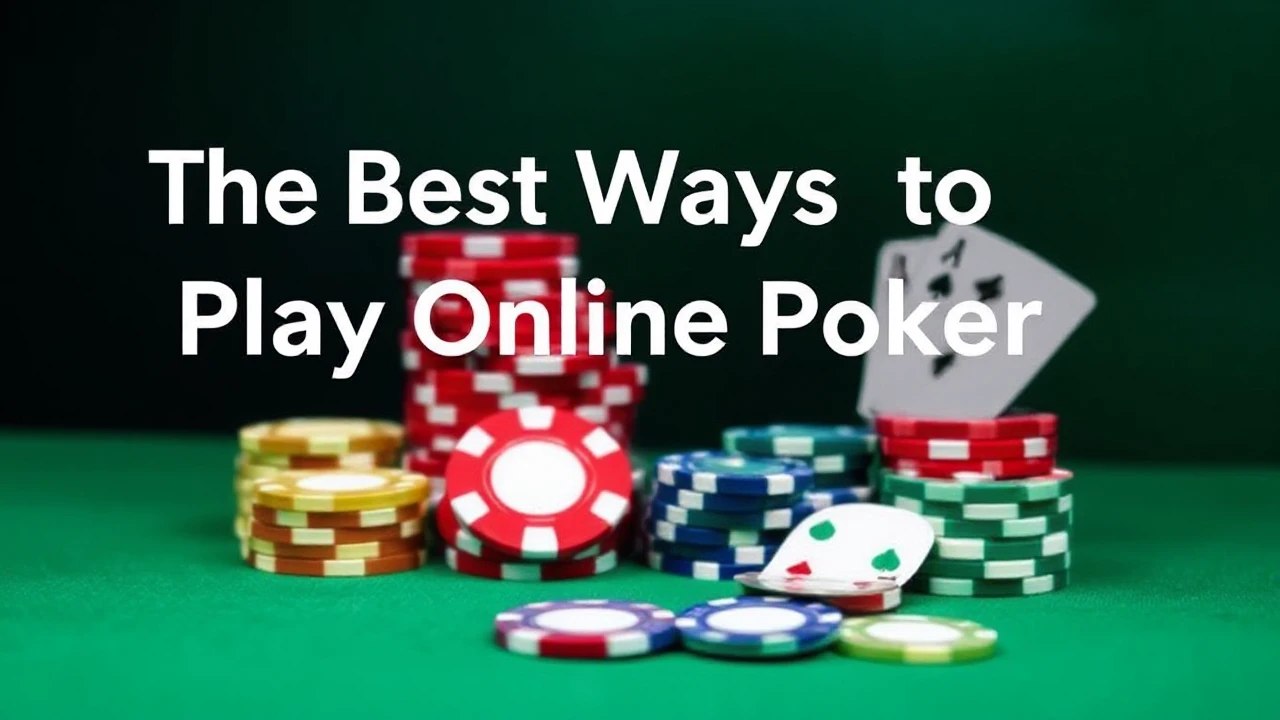 The Best Ways to Play Online Poker with 33WIN