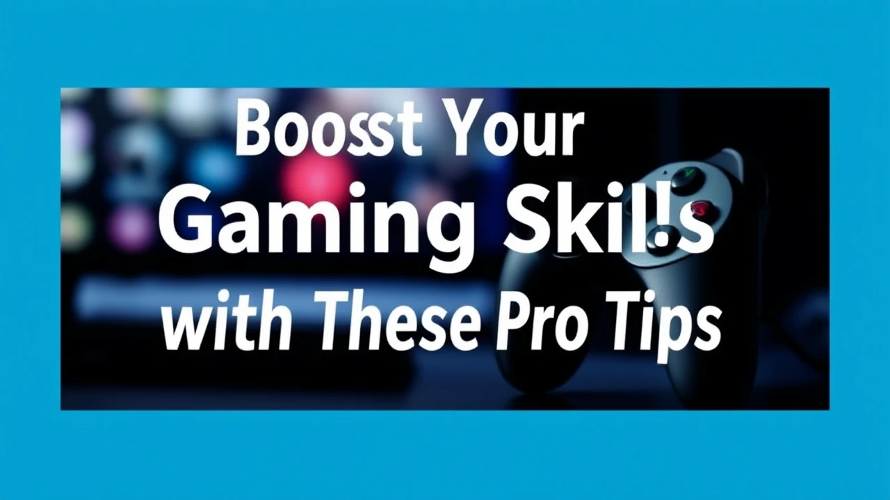 Boost Your Gaming Skills with These Pro Tips