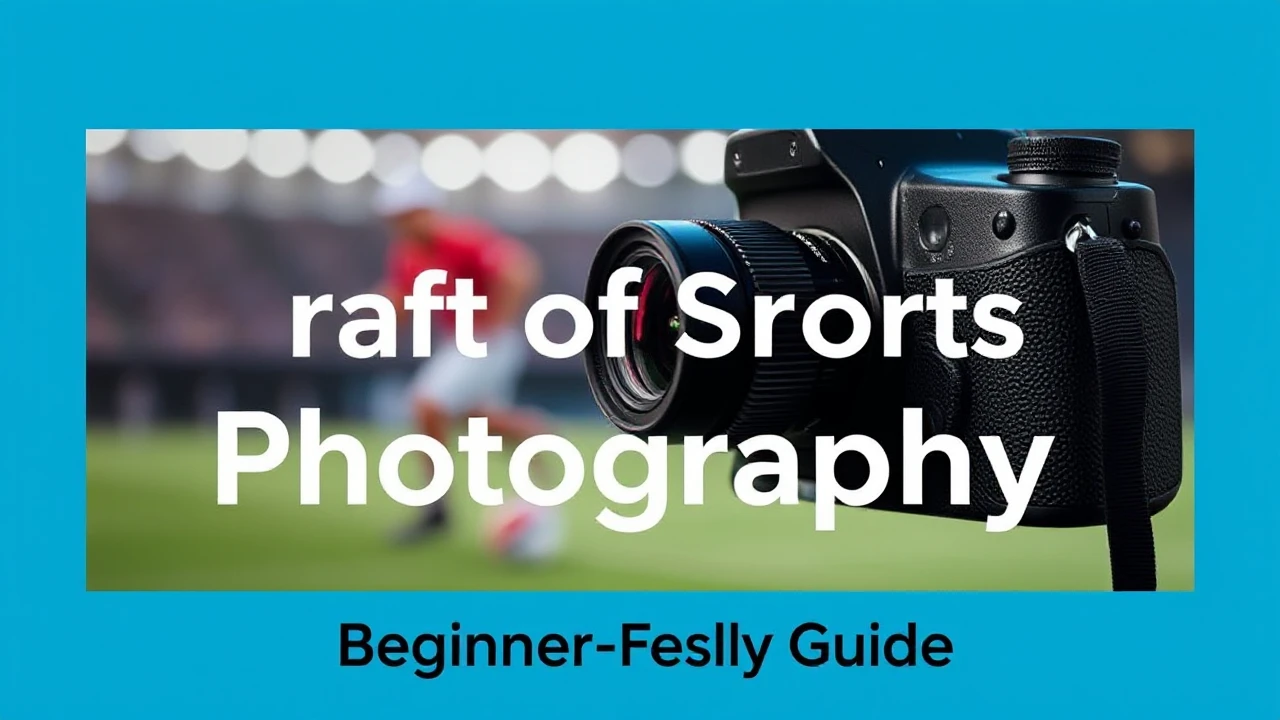 Mastering the Craft of Sports Photography: Beginner-Friendly Guide