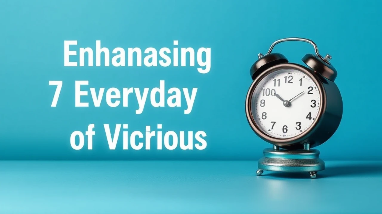 Enhancing Efficiency: 7 Everyday Habits of Victorious People