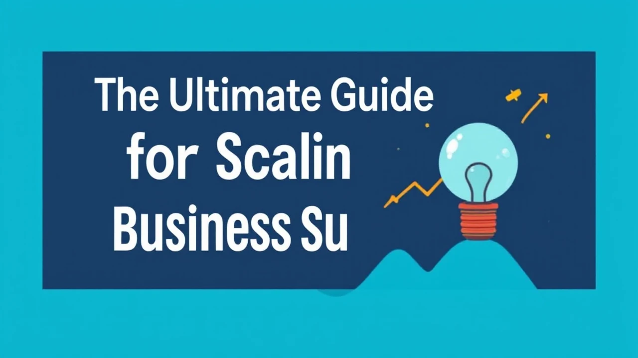 The Ultimate Guide for Scaling Your Business Successfully