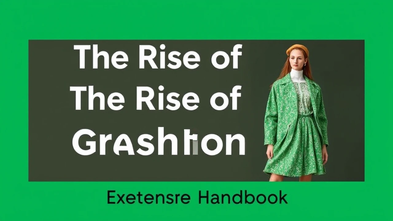 The Rise of Green Fashion: An Extensive Handbook