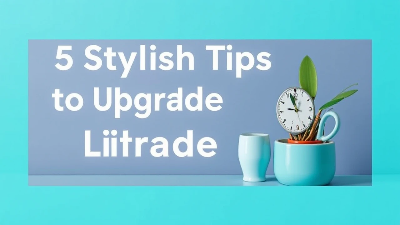 5 Stylish Tips to Upgrade Your Lifestyle