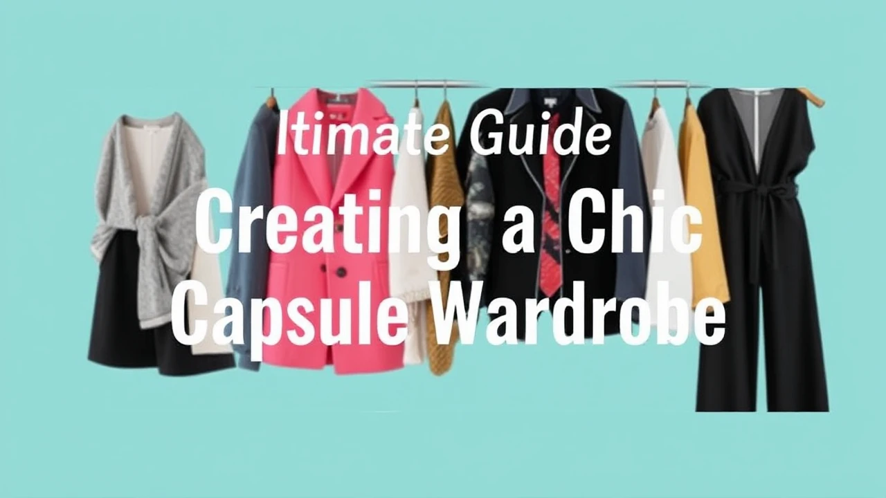 The Ultimate Guide on Creating a Chic Capsule Wardrobe