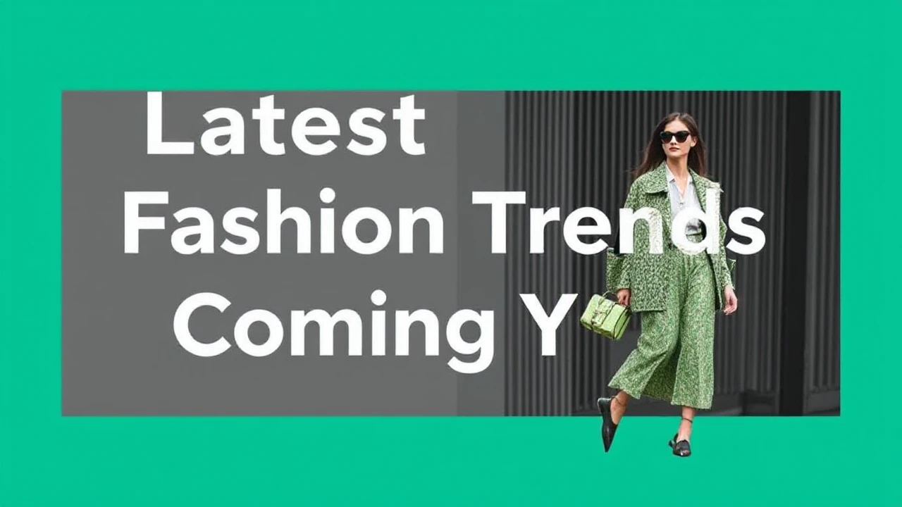 Latest Fashion Trends to Keep an Eye on in the Coming Year