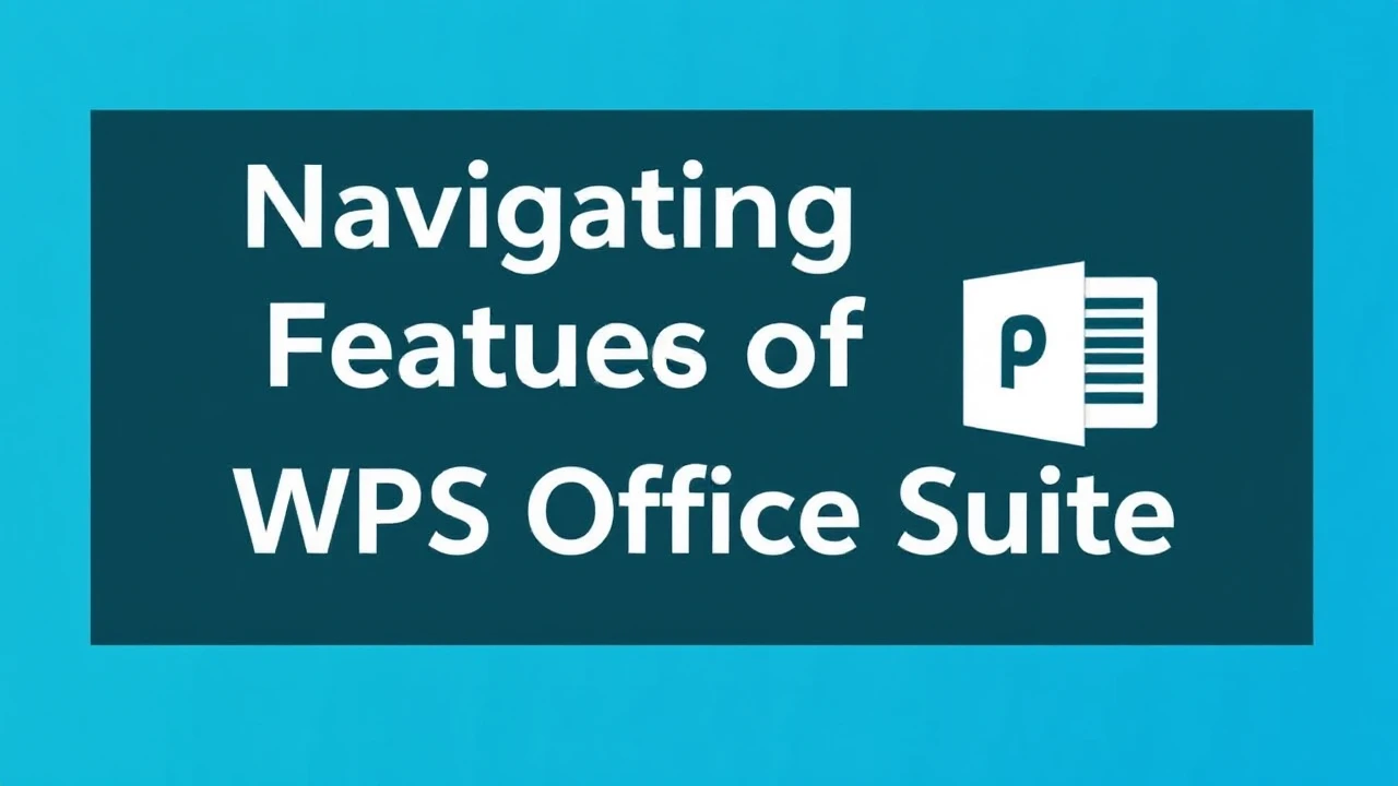 Navigating the Features on Components of WPS Office Suite