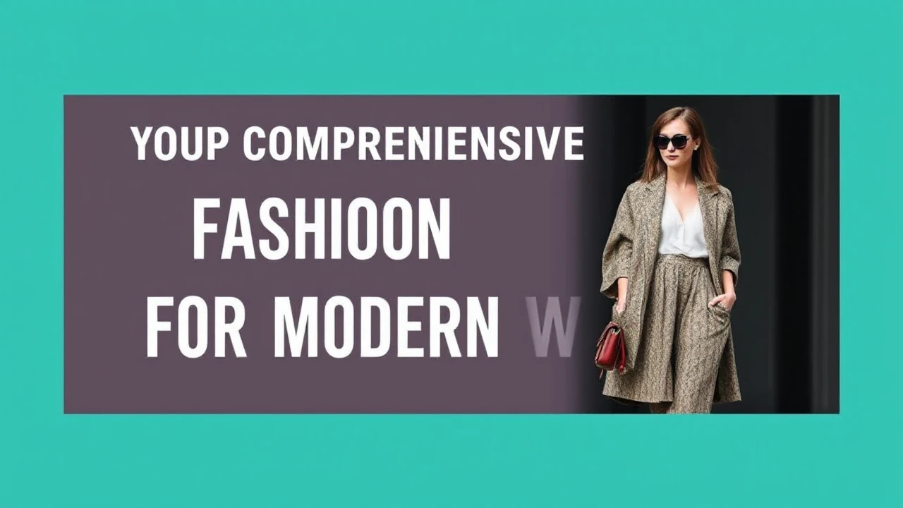 Your Comprehensive Handbook to Fashion Trends for the Modern Woman