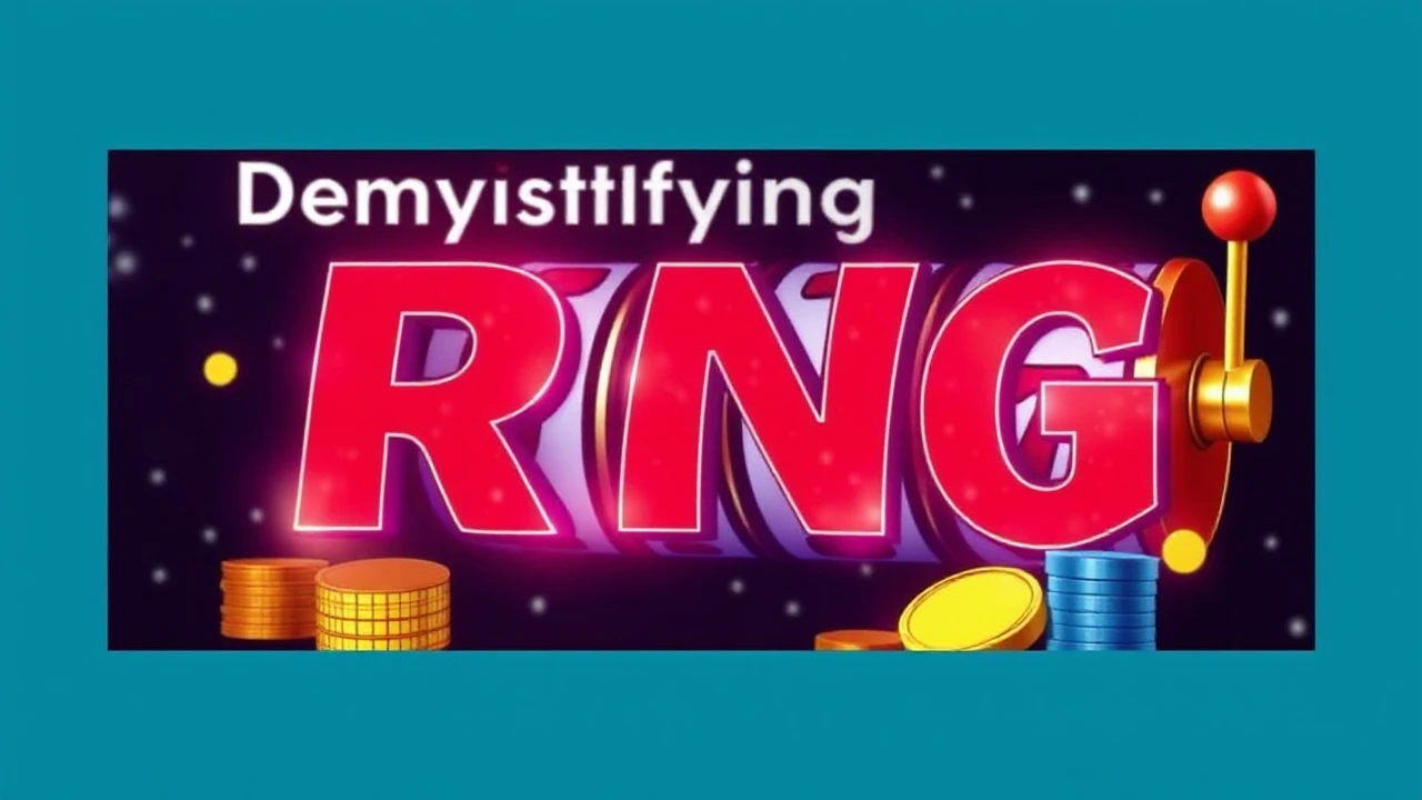 Demystifying RNG: A Mathematical Explanation of Online Casino Slot Odds