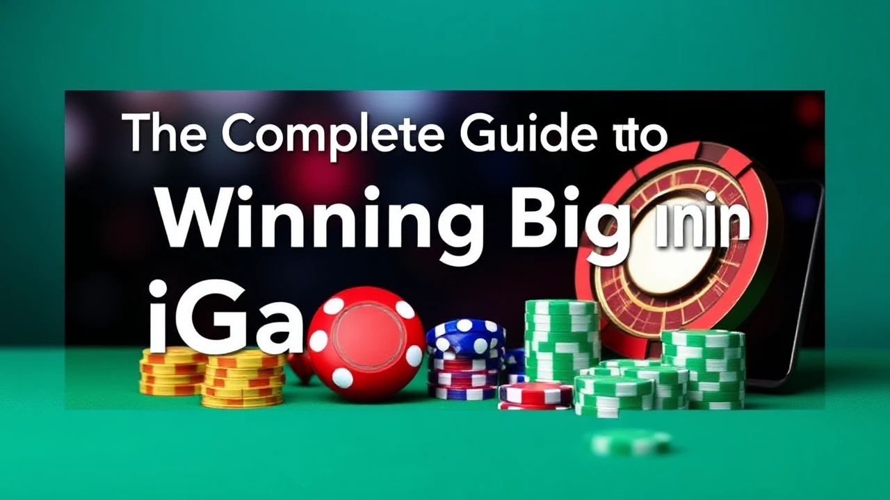 The Complete Guide to Winning Big in iGaming