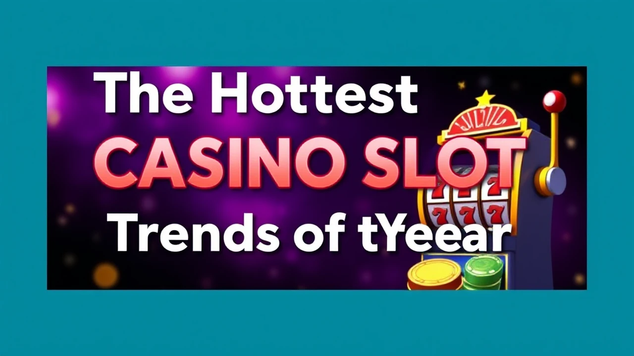 The Hottest Casino Slot Trends of the Year