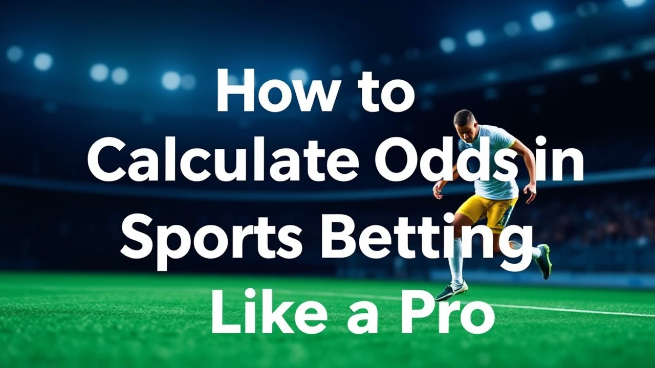 How to Calculate Odds in Sports Betting Like a Pro