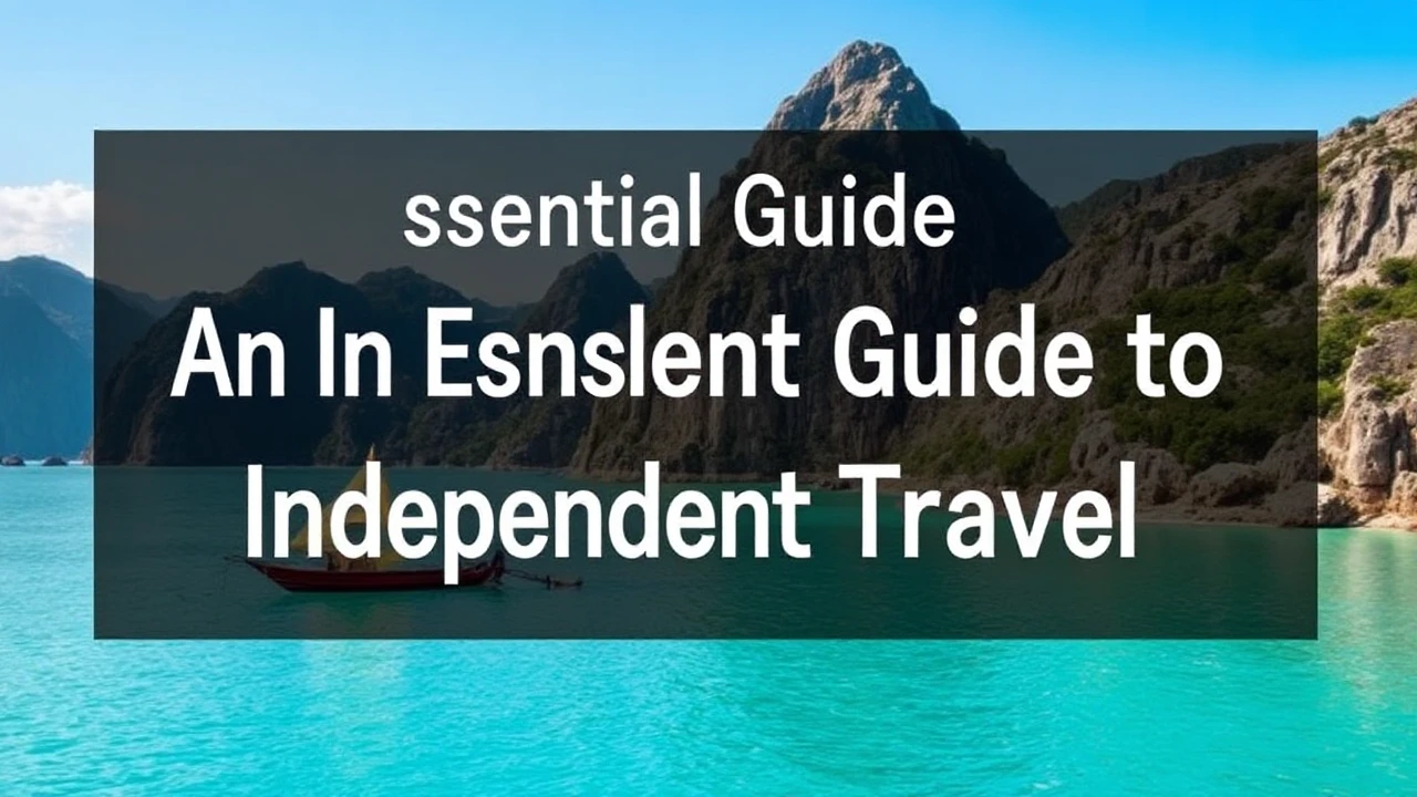An Essential Guide to Independent Travel: Expert Tips for Exploring the World Alone