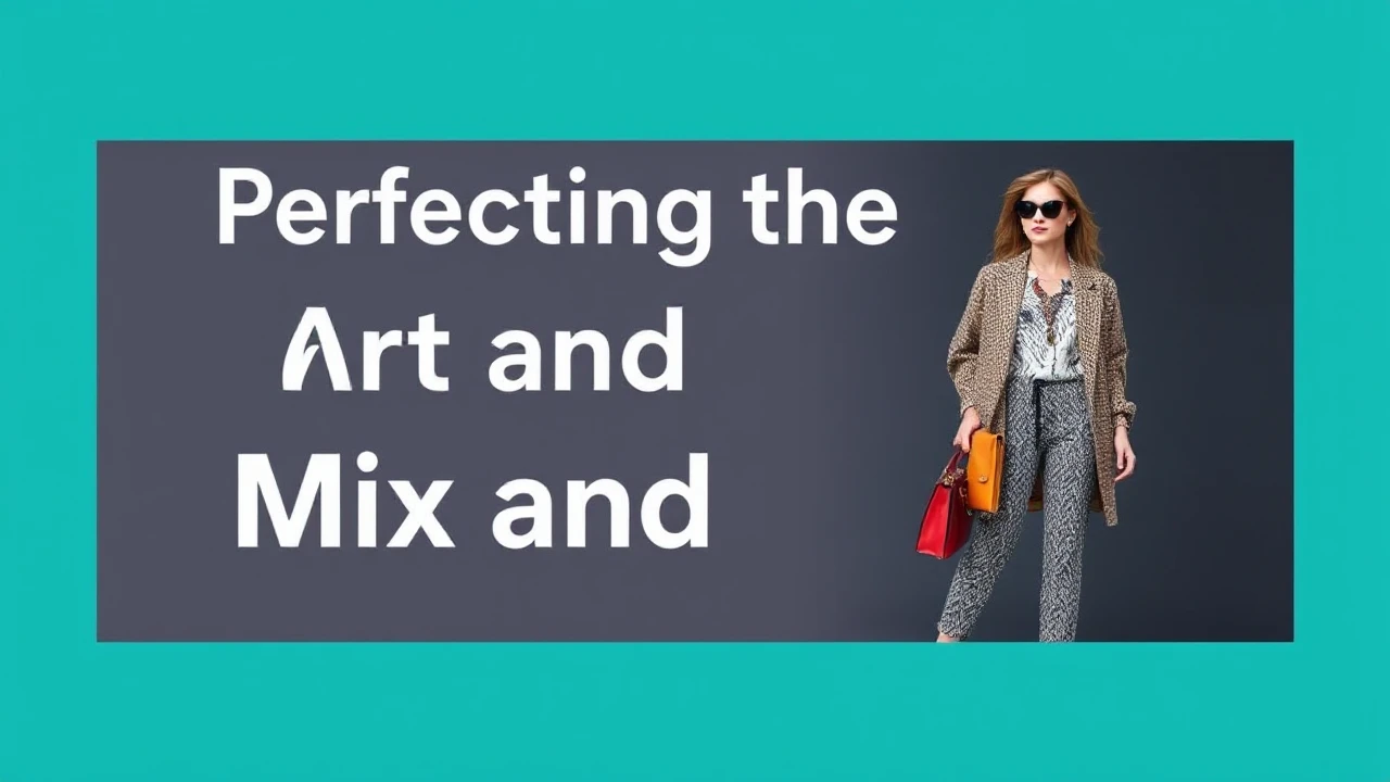 Perfecting the Art of Mix and Match in Fashion: Tips to Elevate Your Style