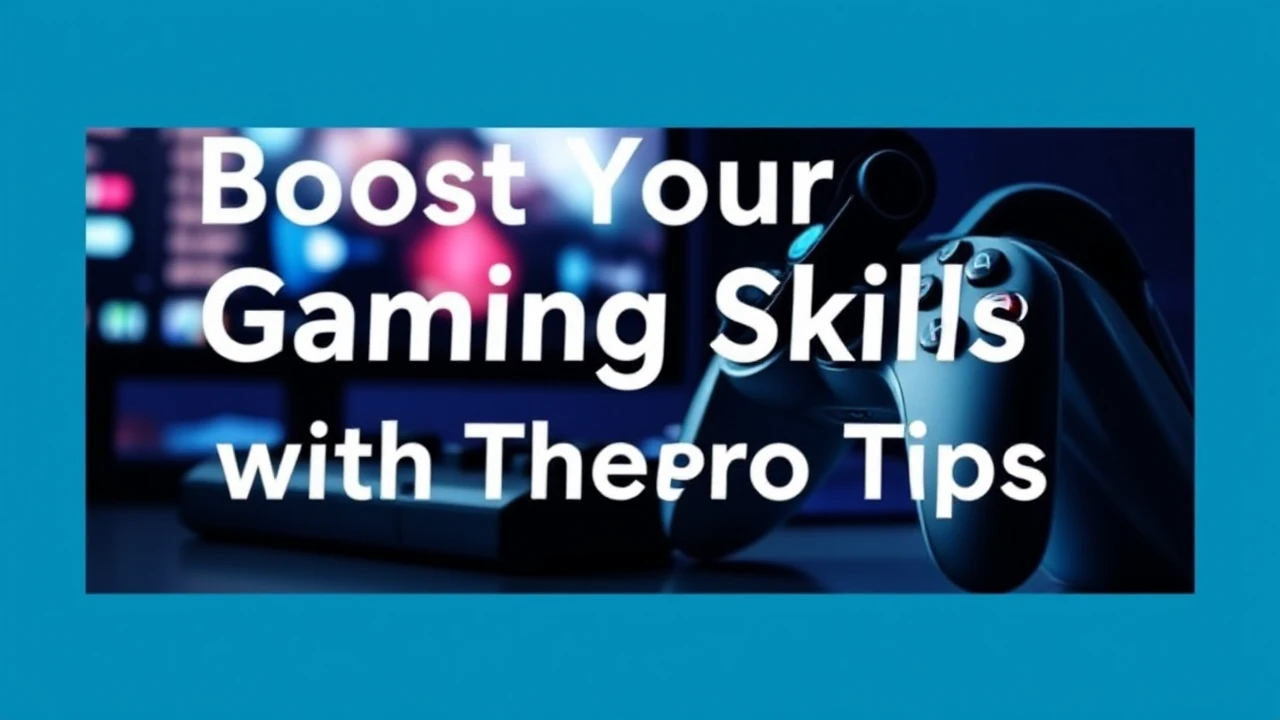 Boost Your Gaming Skills with These Pro Tips