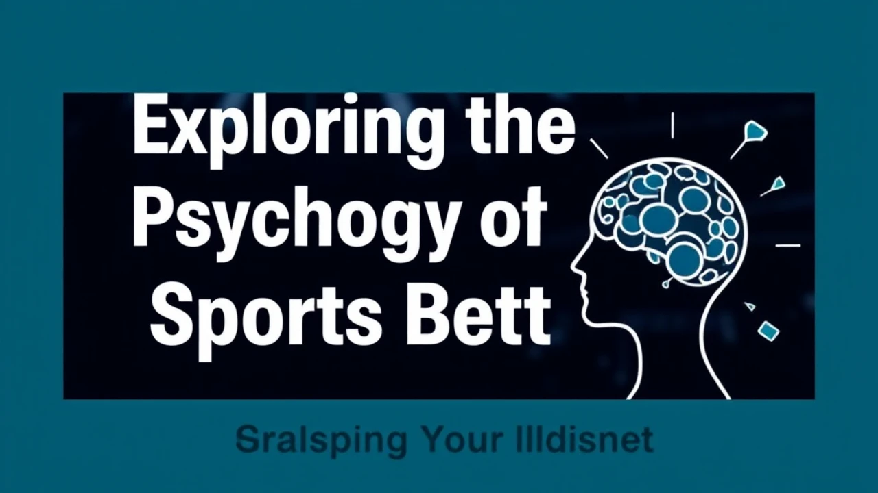 Exploring the Psychology of Sports Betting: Grasping Your Mindset