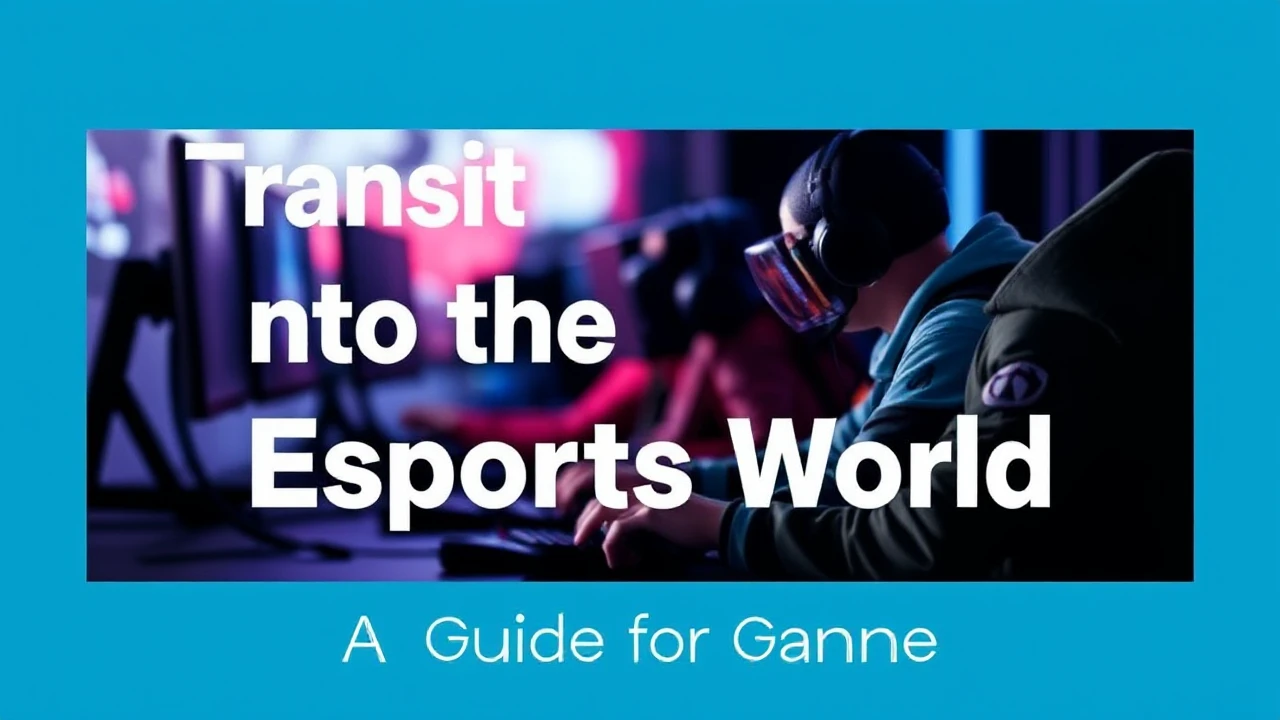Transitioning into the Esports World: A Guide for Gamers