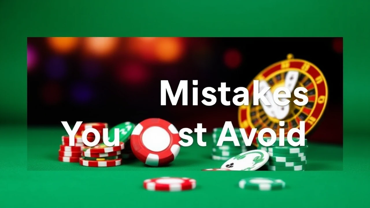 7 Casino Mistakes You Must Avoid