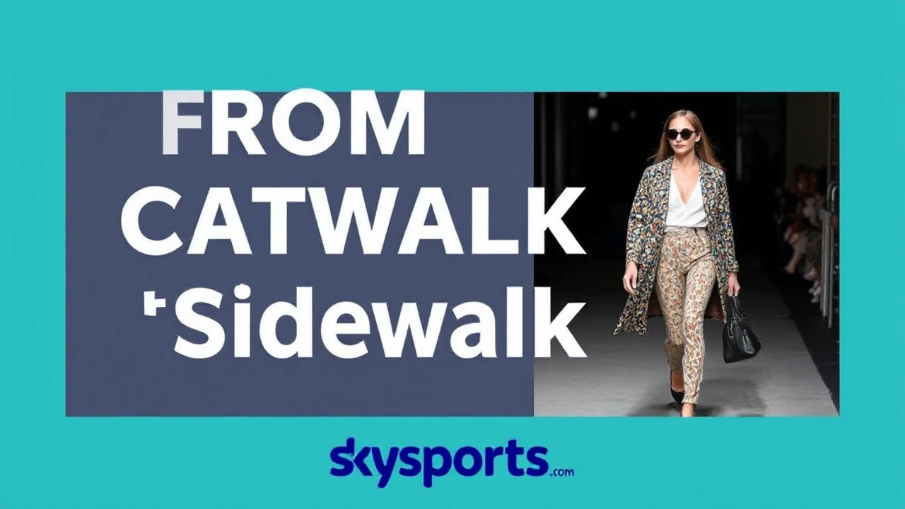 From Catwalk to Sidewalk: Fashion Forward Tips