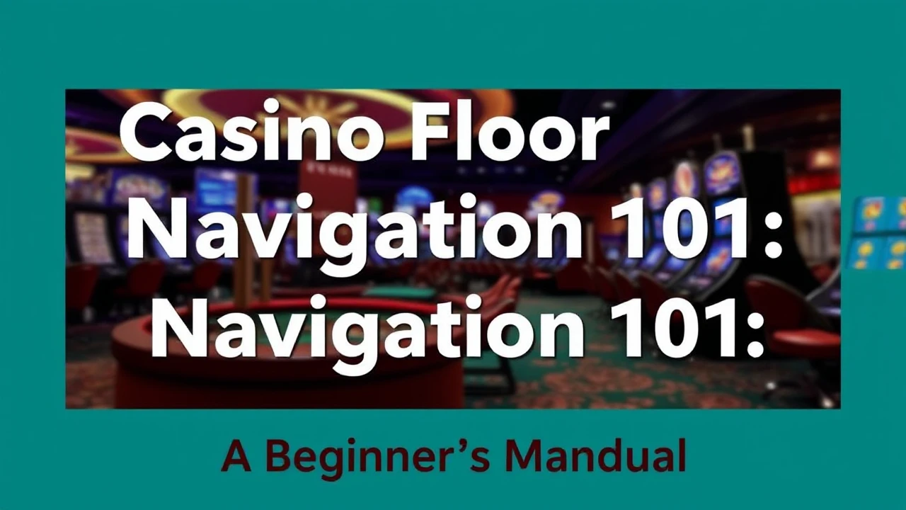 Casino Floor Navigation 101: A Beginner's Manual