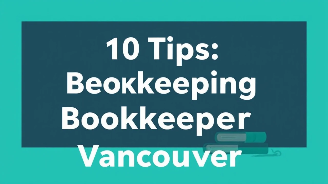 10 Tips: Choosing the Best Bookkeeping Service in Vancouver