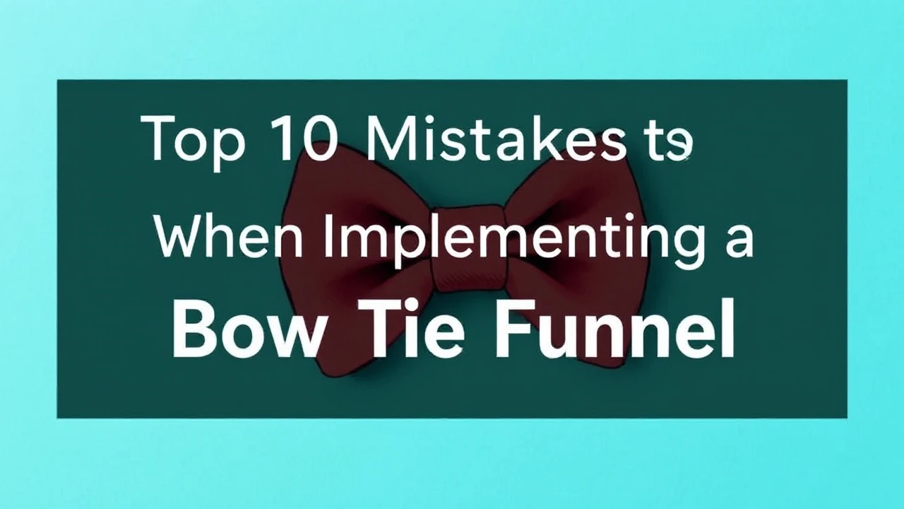 Top 10 Mistakes to Avoid When Implementing a Bow Tie Funnel