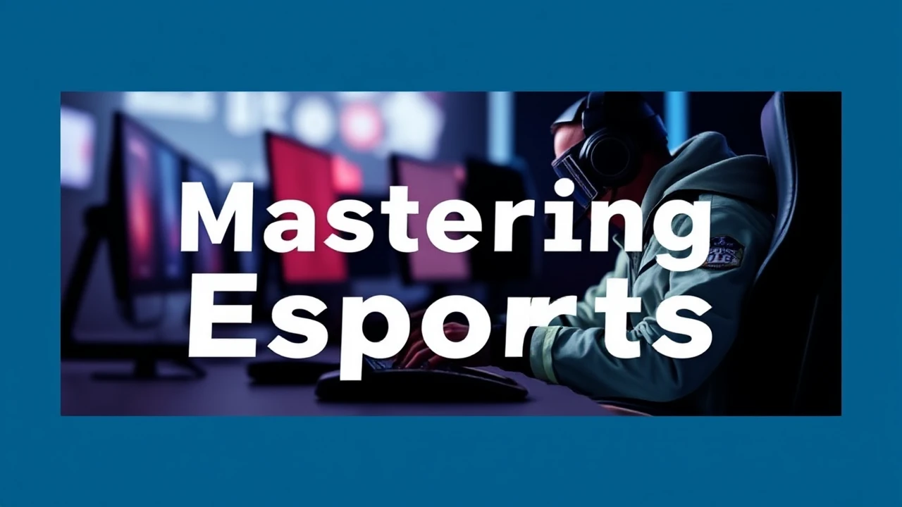 Mastering Esports: A Beginner's Guide to Conquering the Game