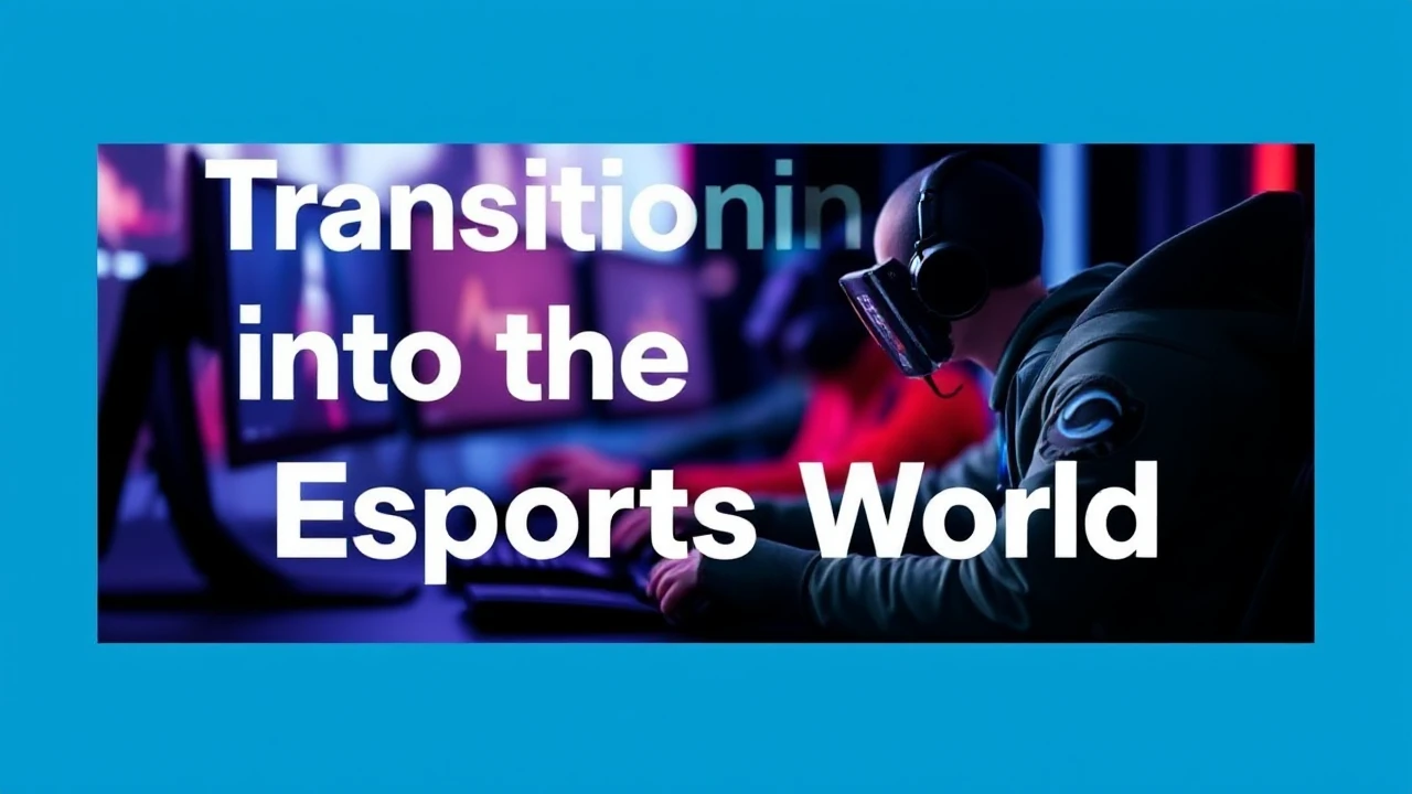 Transitioning into the Esports World: Tips for Gamers