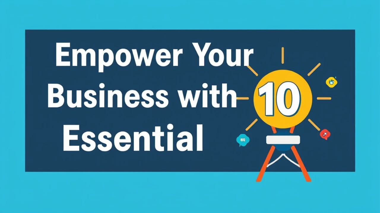 Empower Your Business with These 10 Essential Tools