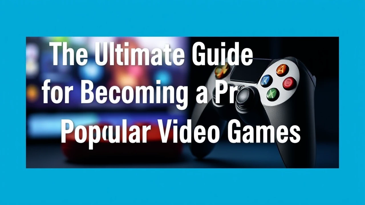 The Ultimate Guide for Becoming a Pro in Popular Video Games