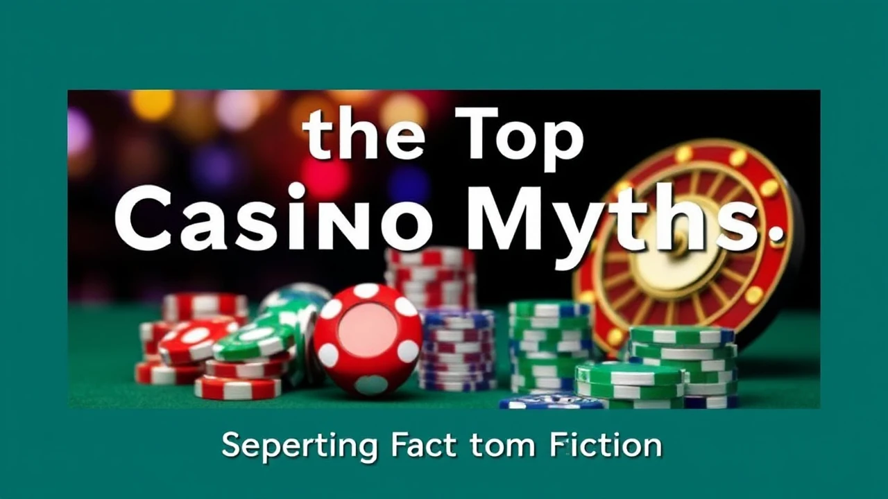 Exposing the Top Casino Myths Busted: Separating Fact from Fiction