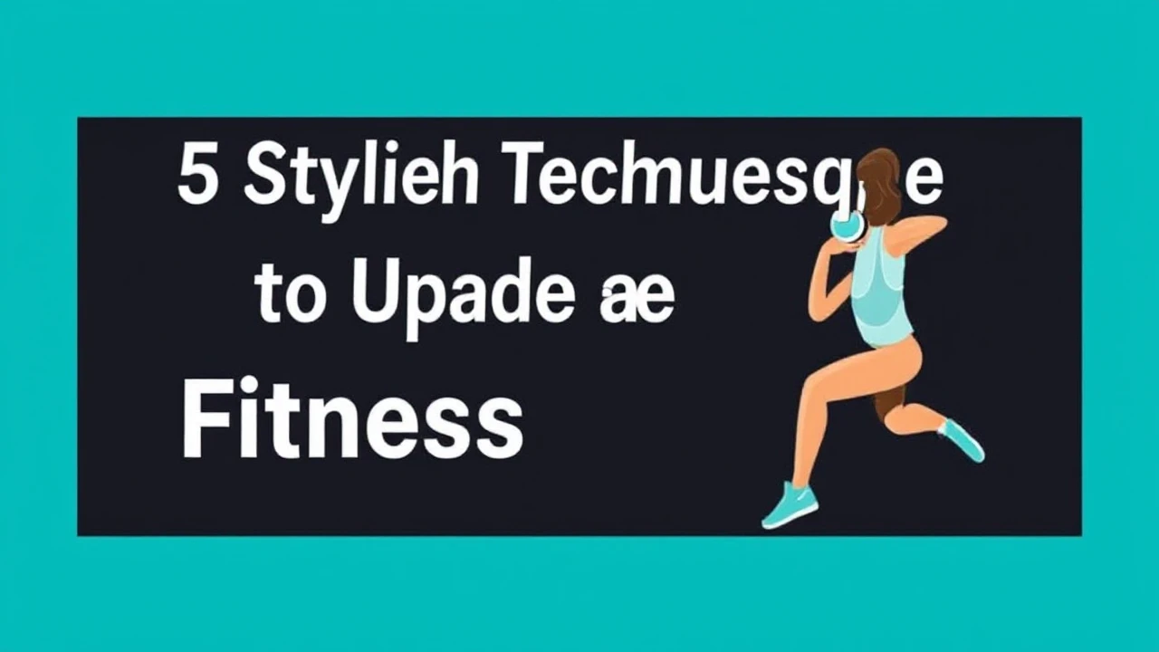 5 Stylish Techniques to Upgrade Your Fitness Lifestyle