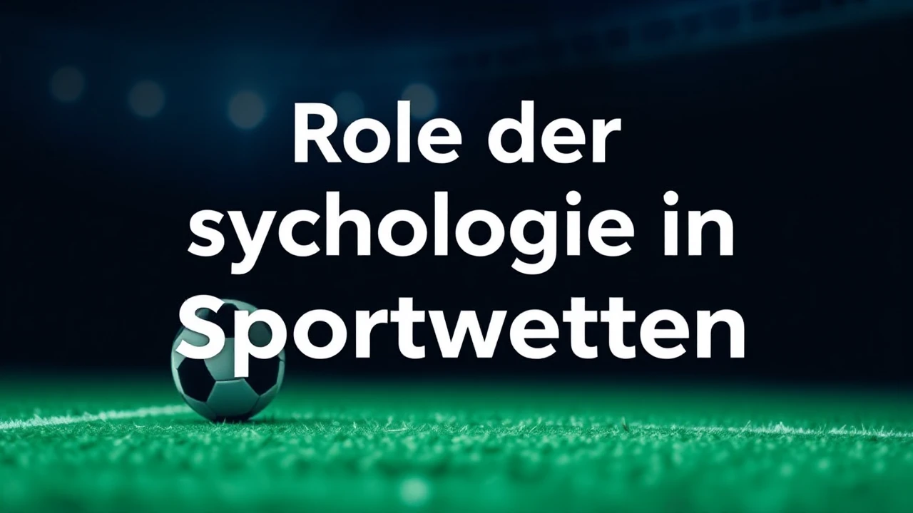 Die Rolle der Psychologie im Sportwetten: Ein Leitfaden