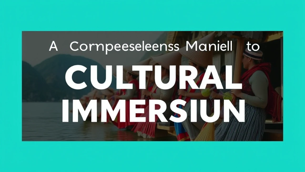 A Comprehensive Manual to Cultural Immersion: Embracing Local Traditions While Traveling