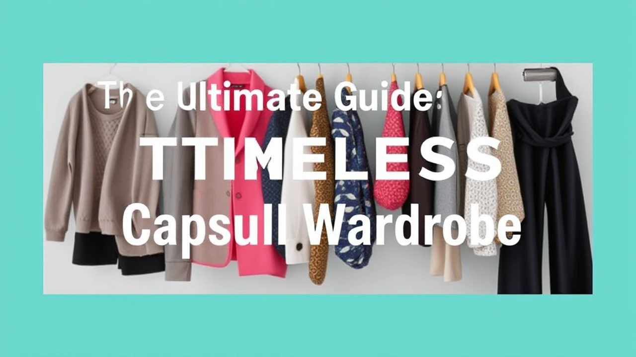 The Ultimate Guide to Creating a Timeless Capsule Wardrobe