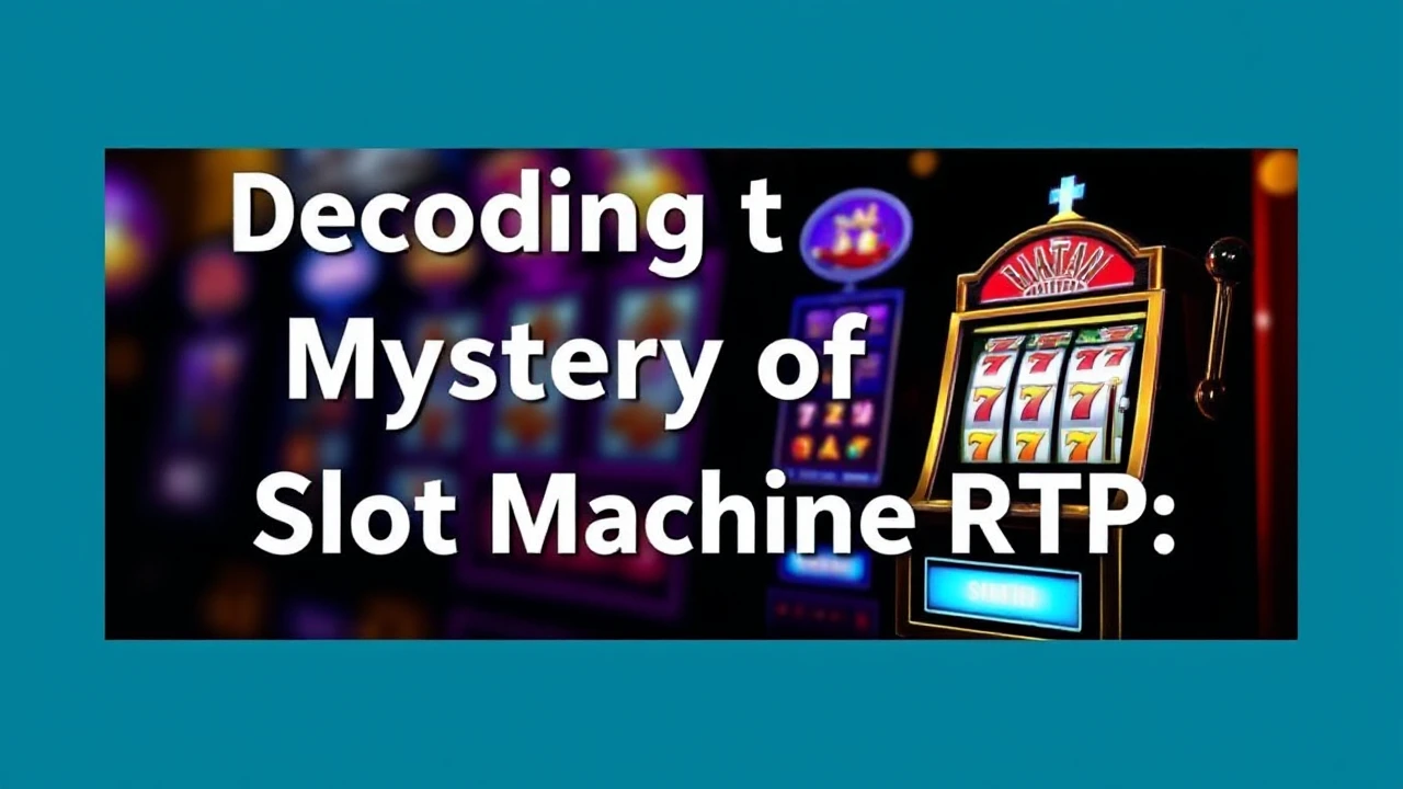 Decoding the Mystery of Slot Machine RTP: A Key Guide