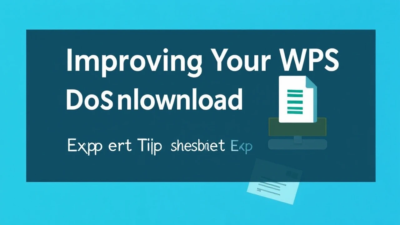 Improving Your WPS Download Process: Expert Tips for a Seamless Experience