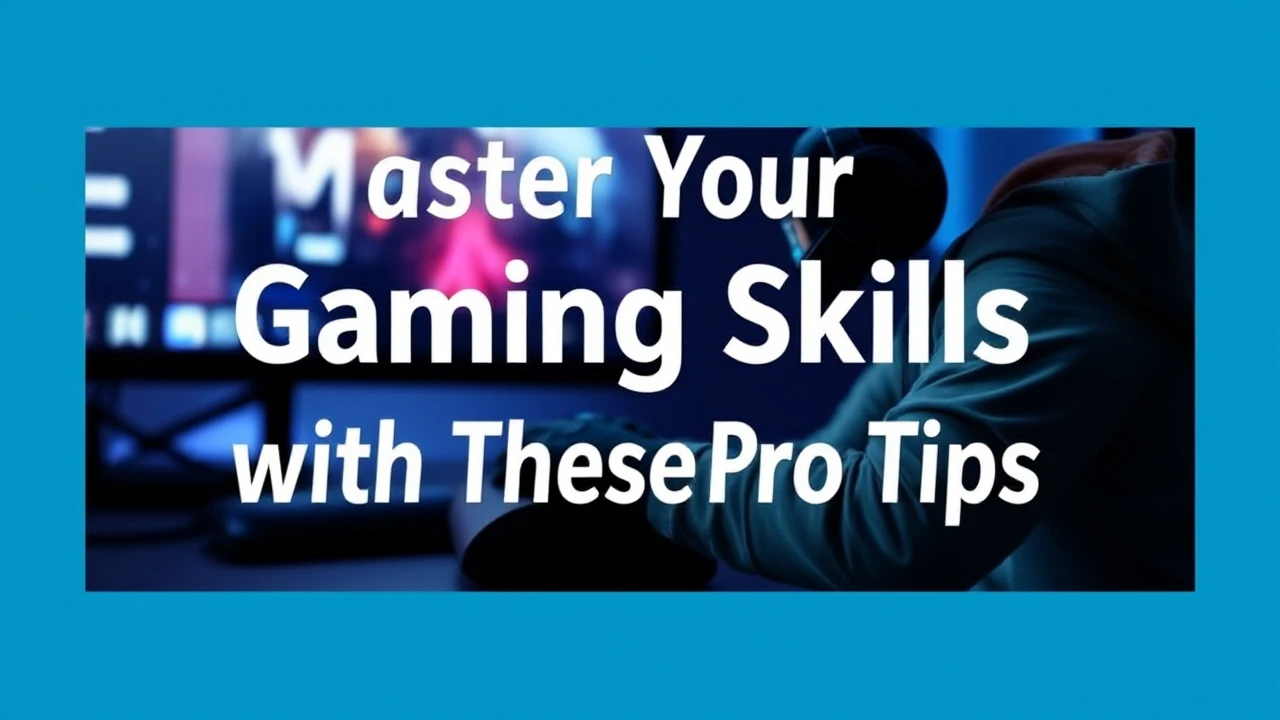 Master Your Gaming Skills with These Pro Tips
